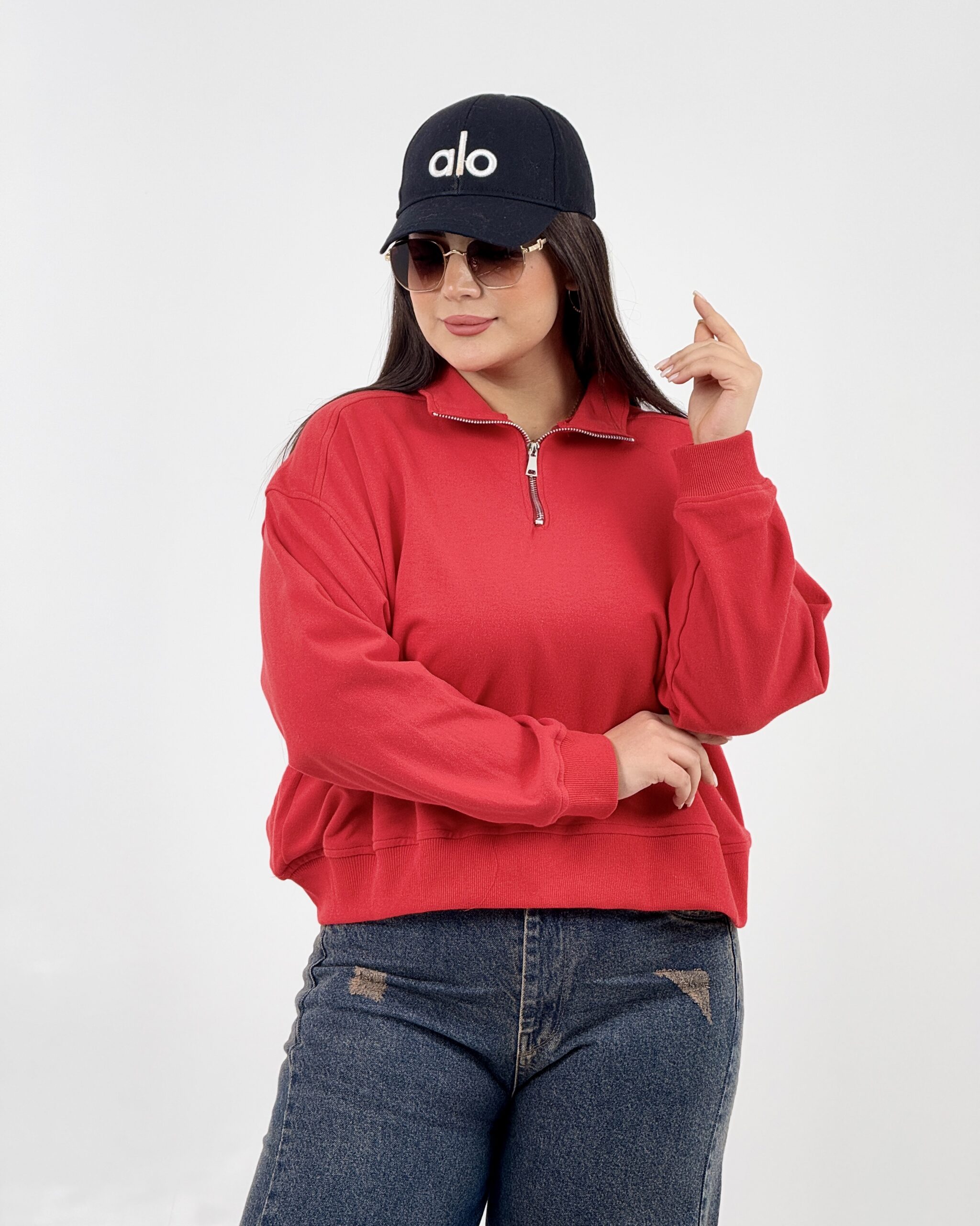 Alternative view of دورس نیم زیپ ساده روشا