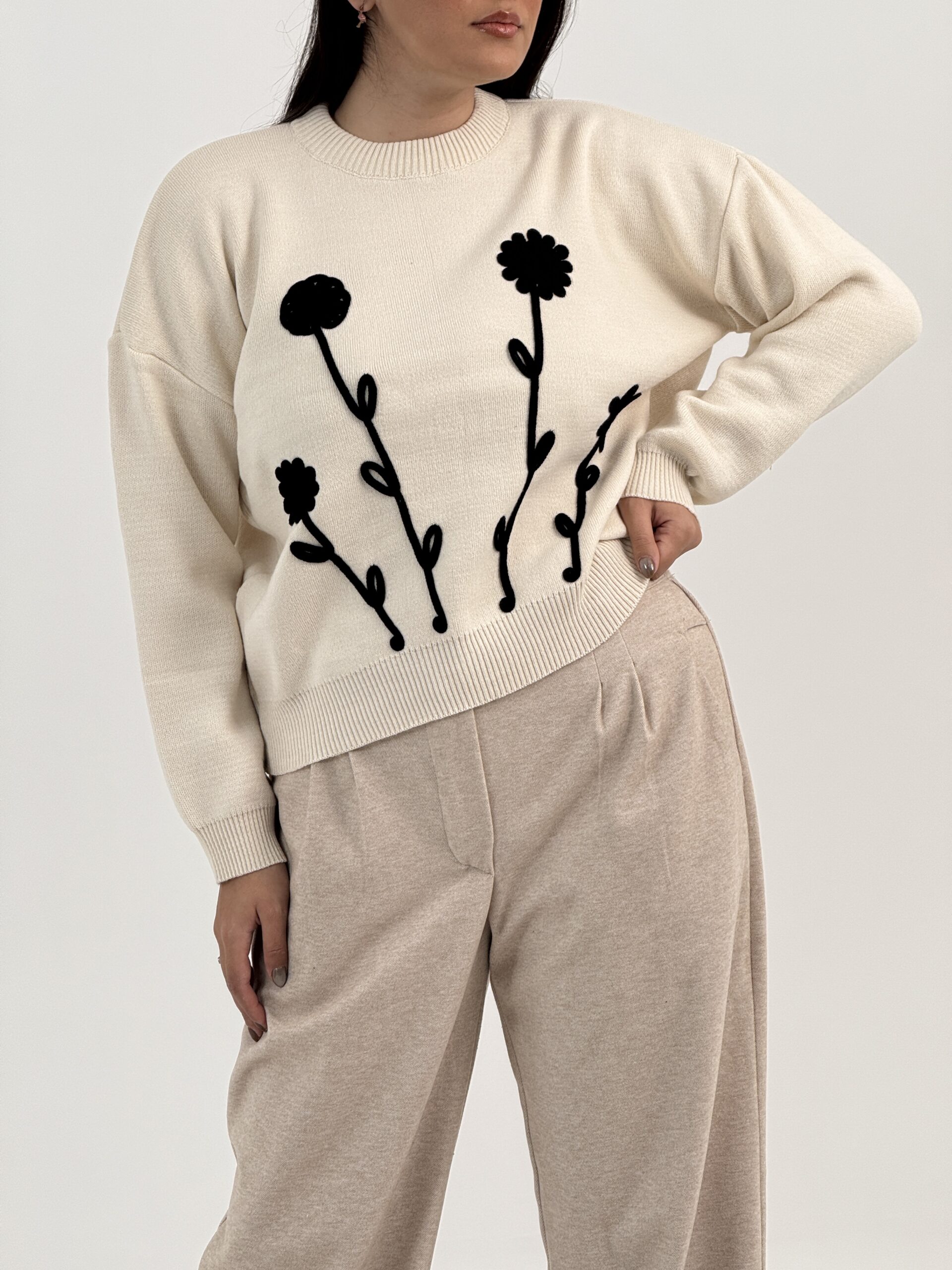 بافت گل برجسته زیبا - Image 3