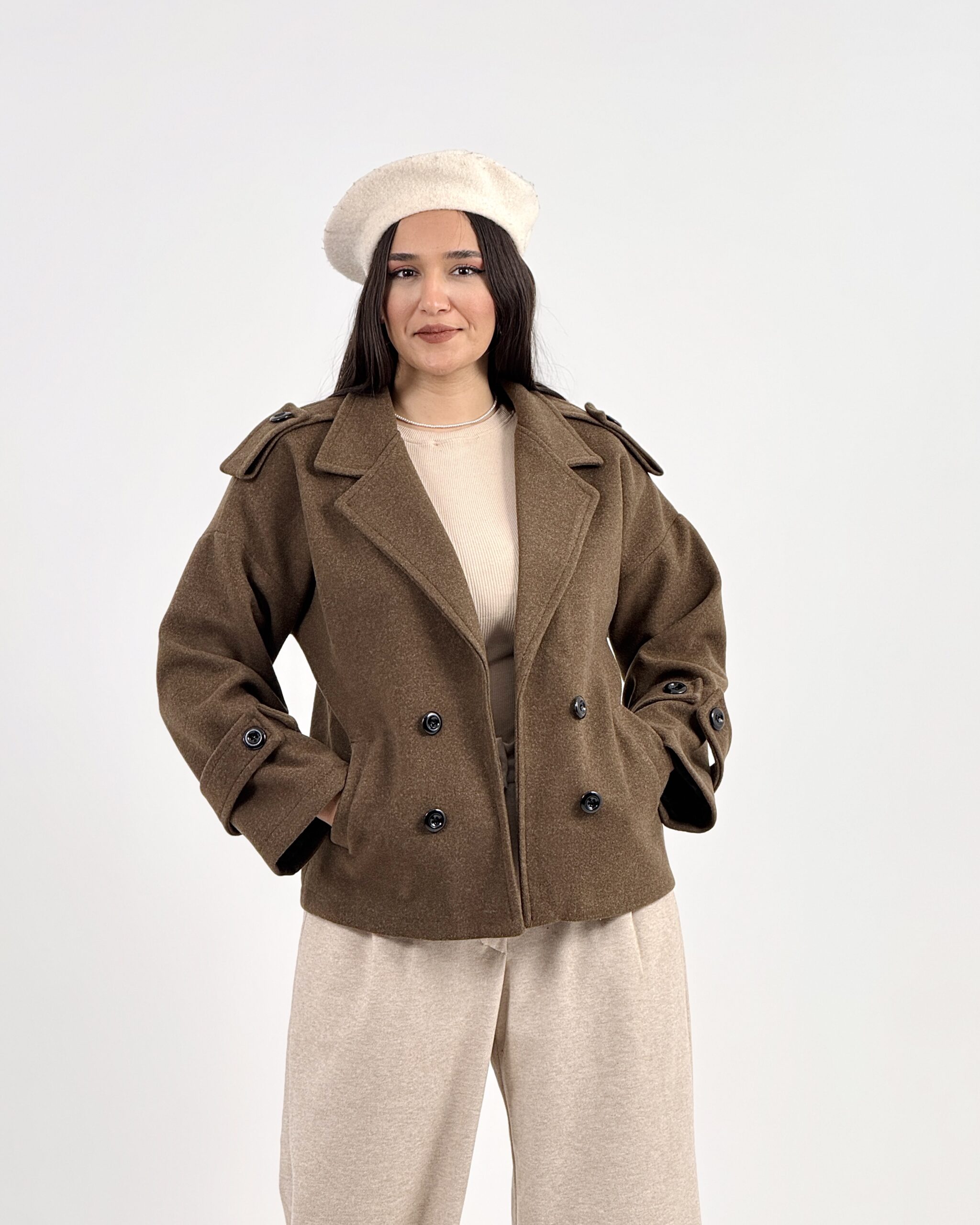 Alternative view of پالتو کوتاه نگین