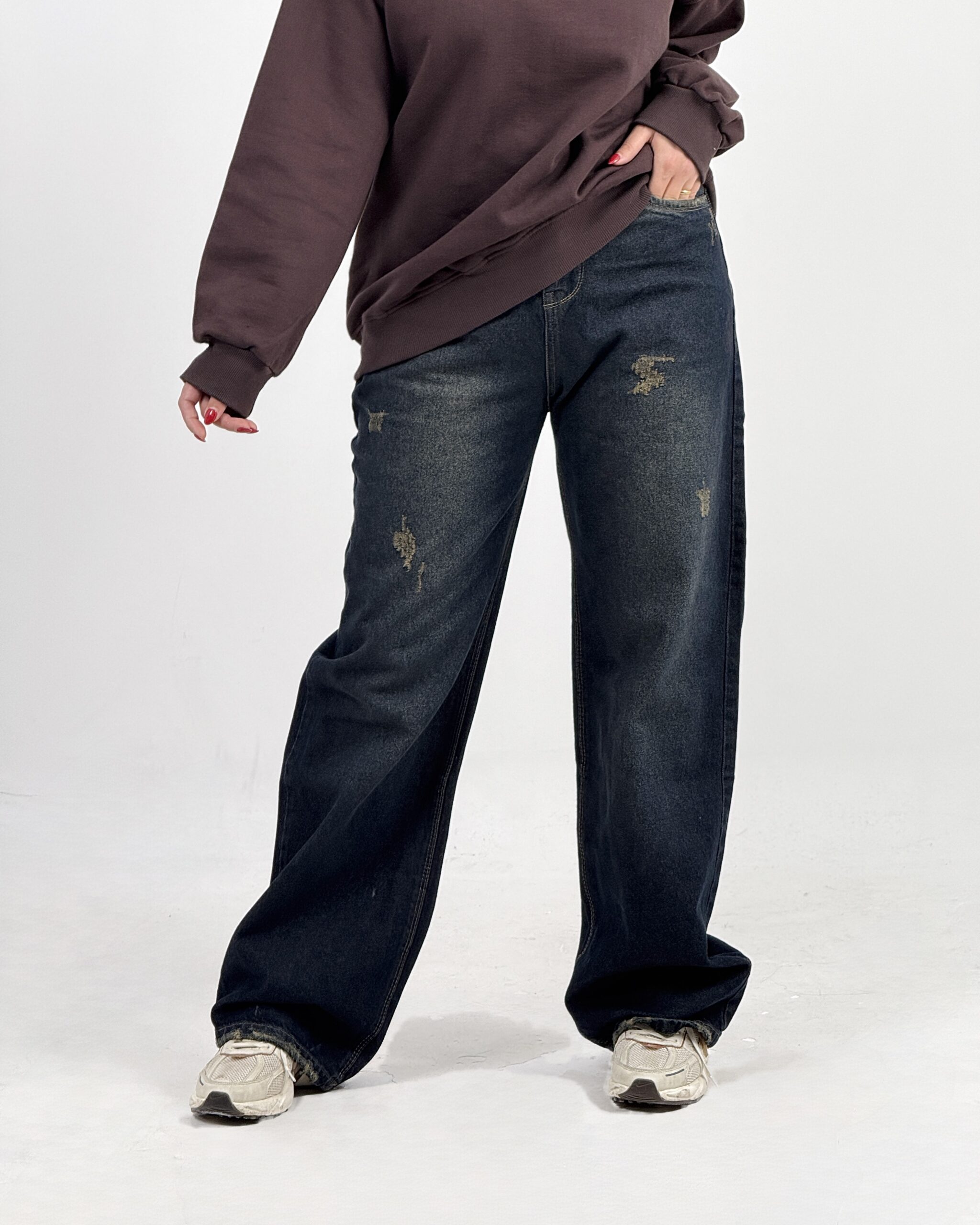 Alternative view of شلوار جین نیم بگ